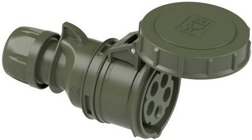 PC Electric Shark 2152-6.u CEE Kupplung 16A 5polig grün IP67 - Bild 1