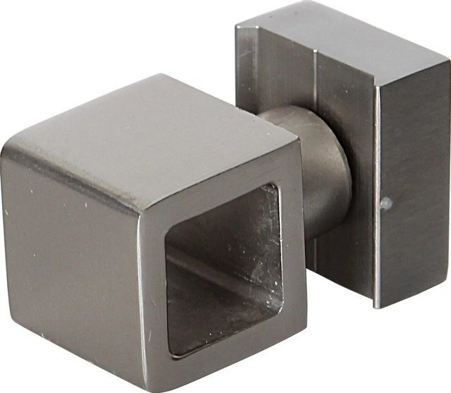 Dieda Vierkantstabhalter aus Aluminium in Grau - Bild 1