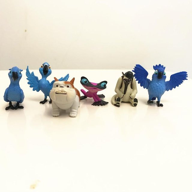 Rio Abenteuer Actionfigur, 6-teiliges Set, Tiere, ab 14 Jahren - Bild 1