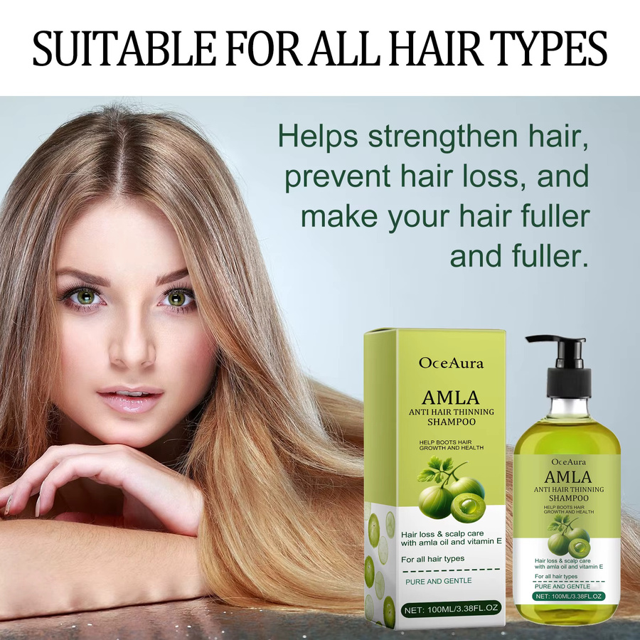 OceAura Amla Oil Shampoo, Trockenes Haar, Unisex - Bild 3