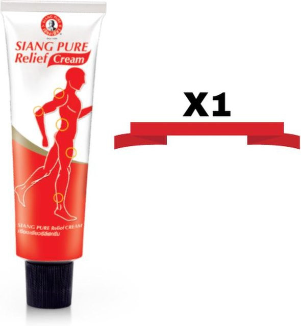 Siang Pure Relief Cream, 60 g, mit Methylsalicylat, Menthol, Nelkenöl - Bild 1