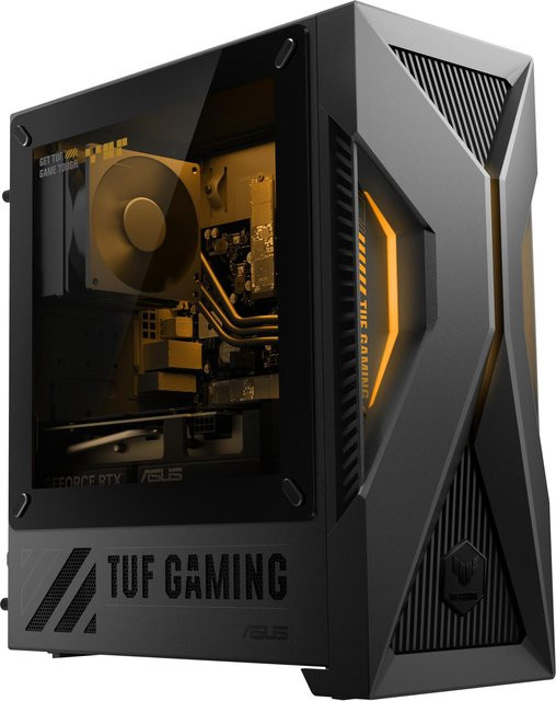 Asus TUF T500 Gaming-PC in Schwarz mit Intel Core i7-13620H, 16 GB RAM, 1 TB M.2 SSD und NVIDIA GeForce RTX 5060 - Bild 1