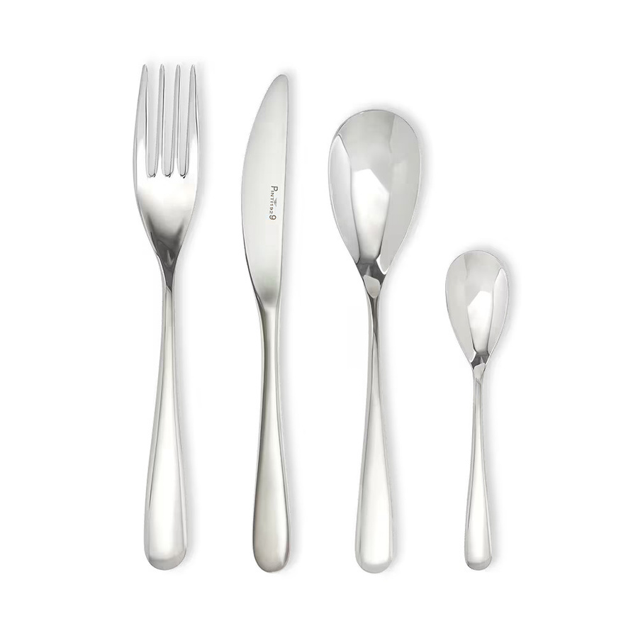 WMF Besteckset Siluett 24-teilig aus Edelstahl in Silber poliert für 6 Personen - Bild 1