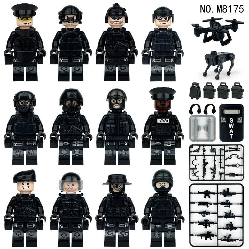 ZMM TOYS Spezialeinsatzkräfte Dschungelpfadfinder Polizeibanden Montagebausteine ab 7-12 Jahren - Bild 2