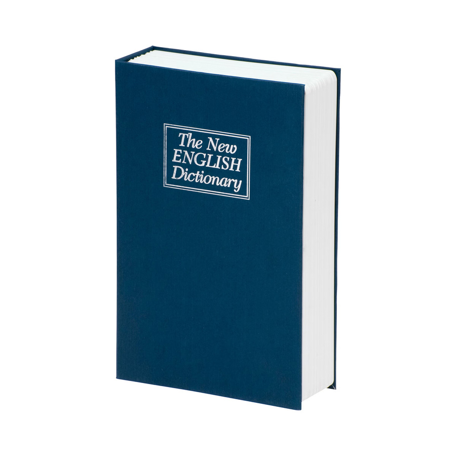 Kh-security Buchsafe aus Metall in Blau und Multicolour - Bild 2