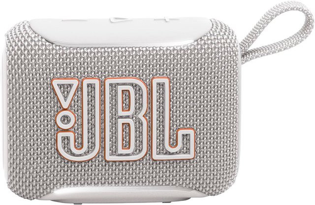 JBL GO 5 Bluetooth-Lautsprecher, Weiß, IP68 wasserfest und staubgeschützt - Bild 1
