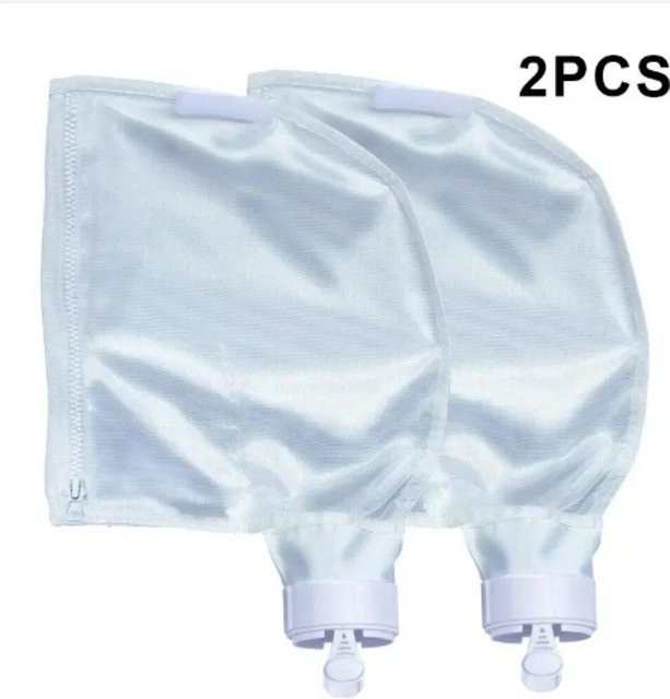 2 Stück Binchi Outdoor Product Filterbeutel aus Polyester in Weiß als Ersatz für Polaris 360380 Poolreiniger Schmutzfangbeutel - Bild 1