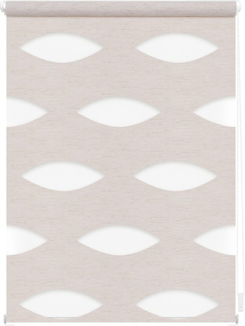 Lichtblick Duo Rollo Ellipse Klemmfix Day Night Graphic ohne Bohren - Bild 1