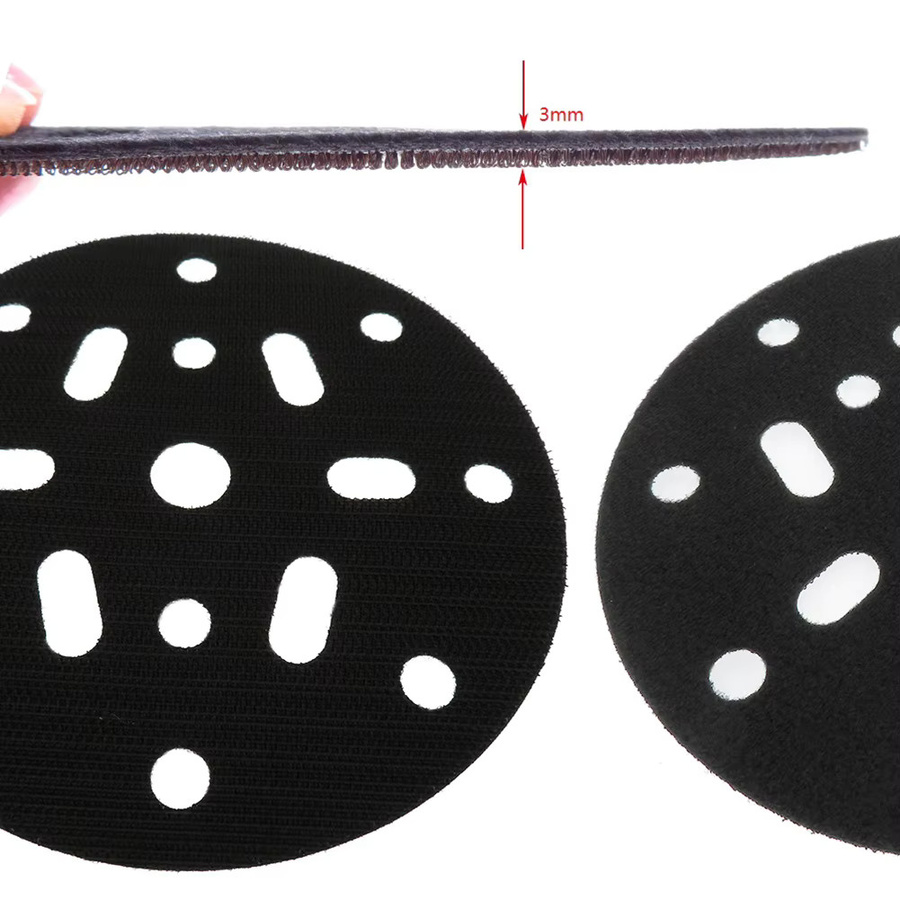 Vibratite Schleifscheiben Set 2 Stück, 6 Zoll, Farbe: Schwarz, Dicke: 3 mm, Interface Pad für Exzenterschleifer - Bild 3