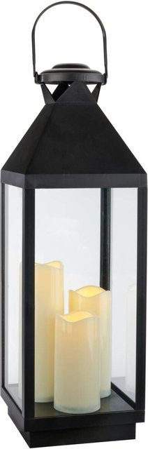 POCOline LED-Laterne in Schwarz, B/H/L: 19,5 x 60 x 19,5 cm - Bild 1