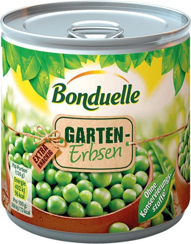 Bonduelle Garten-Erbsen 400 g - Bild 1