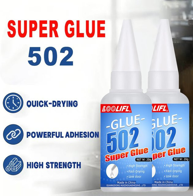 LOOLIFL 502 Sofort-Superkleber, transparent, 20g - Bild 1