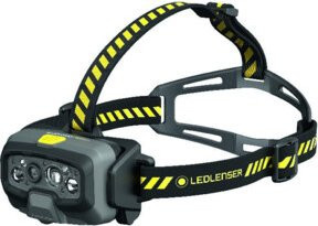 LEDLENSER HF8R Work Akku-Kopflampe in Gelb mit 20-1600 Lumen und IP68 Schutzklasse - Bild 1