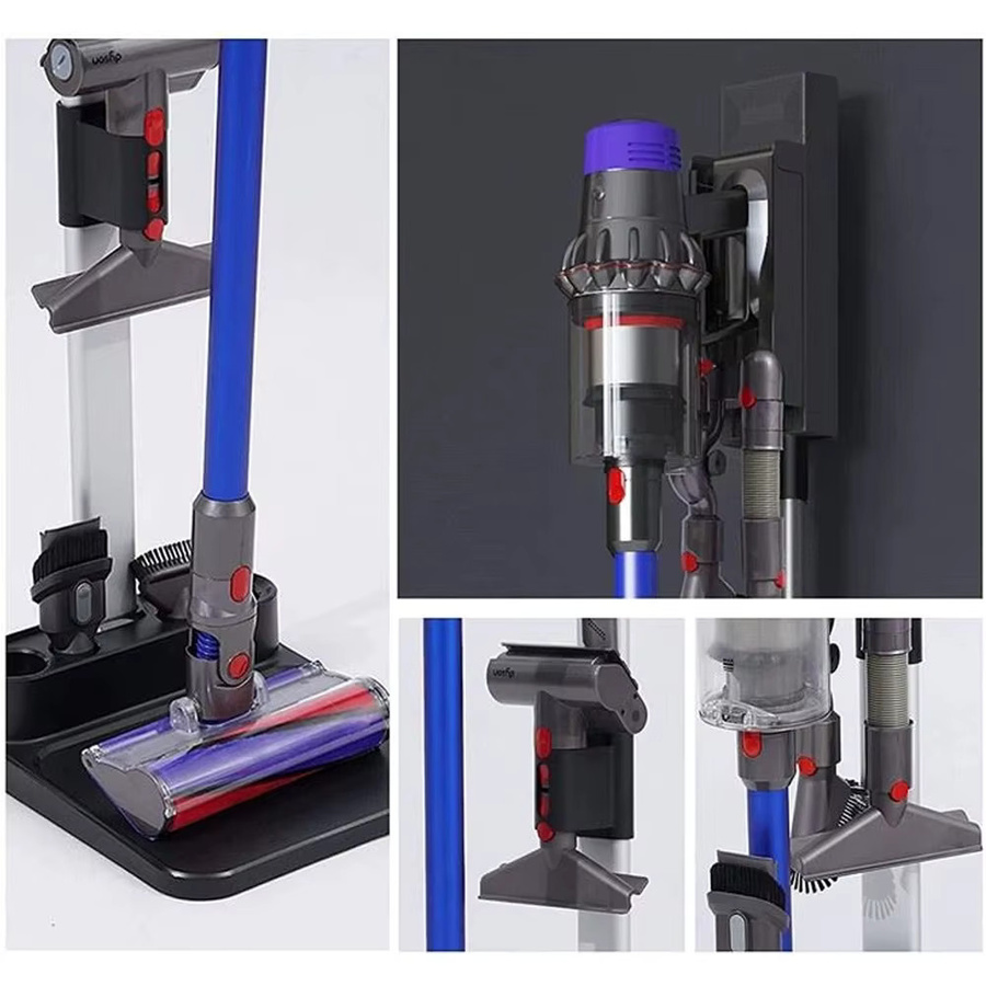 Satuo S1 Staubsaugerständer BPfire freistehende Halterung und Dockingstation für Dyson V7 V8 SV10 V11 SV12 V15 in Schwarz aus Metall - Bild 3
