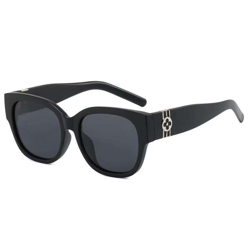 Sharif Sonnenbrille quadratisch, Vollrand, Kunststoff, schwarz, Unisex, polarisiert - Bild 2