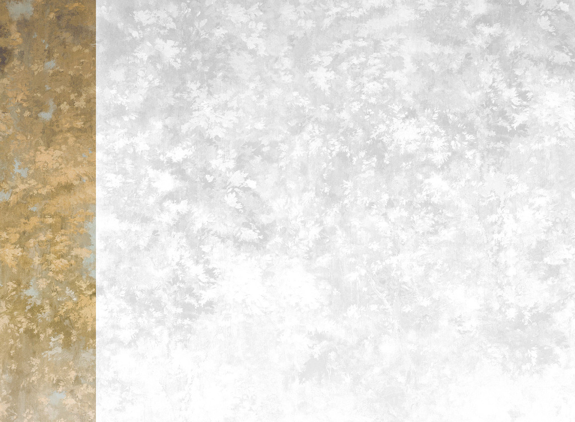 Jannelli & Volpi Mural Orthez Sepia Panel 1 Wandgestaltung mit floralem Muster in Multicolour - Bild 1