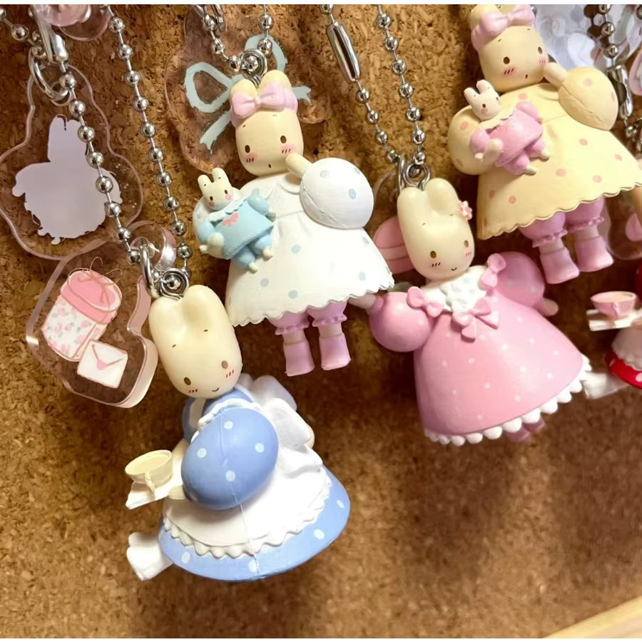 Sanrio Kawaii Marron Cream Anhänger Überraschungsbox, Schlüsselanhänger - Bild 2