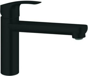 Grohe Spültisch-Einhebelmischer Eurosmart in Matt Black mit schwenkbarem Auslauf - Bild 1