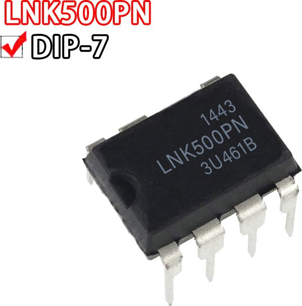 10 Stück Si Tai&SH DIP-7 Halbleiter LNK500PN LNK520PN LNK606PG LNK616PG LNK623PG LNK624PG LNK625PG LNK626PG in Schwarz - Bild 1