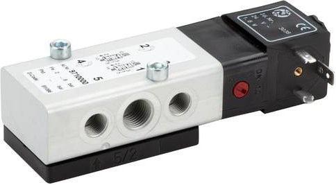 IMI Norgren Servogesteuertes Ventil 9710000303602400 24 V/DC aus eloxiertem Aluminium in Silber - Bild 1