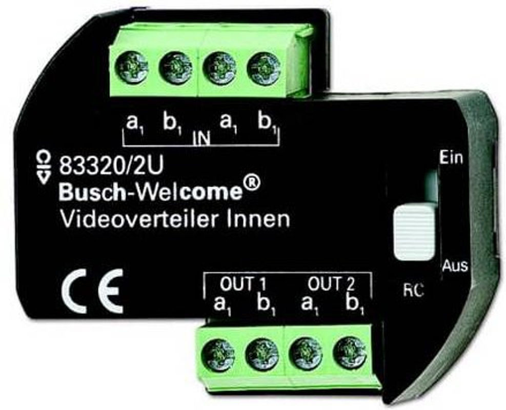 Busch-Jaeger Videoverteiler 2CKA008300A0042 in Schwarz - Bild 3