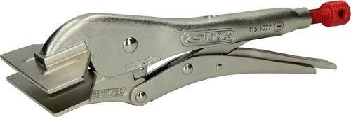 KS Tools Breitmaul-Flachbacken-Gripzange aus Chrom-Molybdänstahl in Silber, Länge: 245 mm - Bild 1