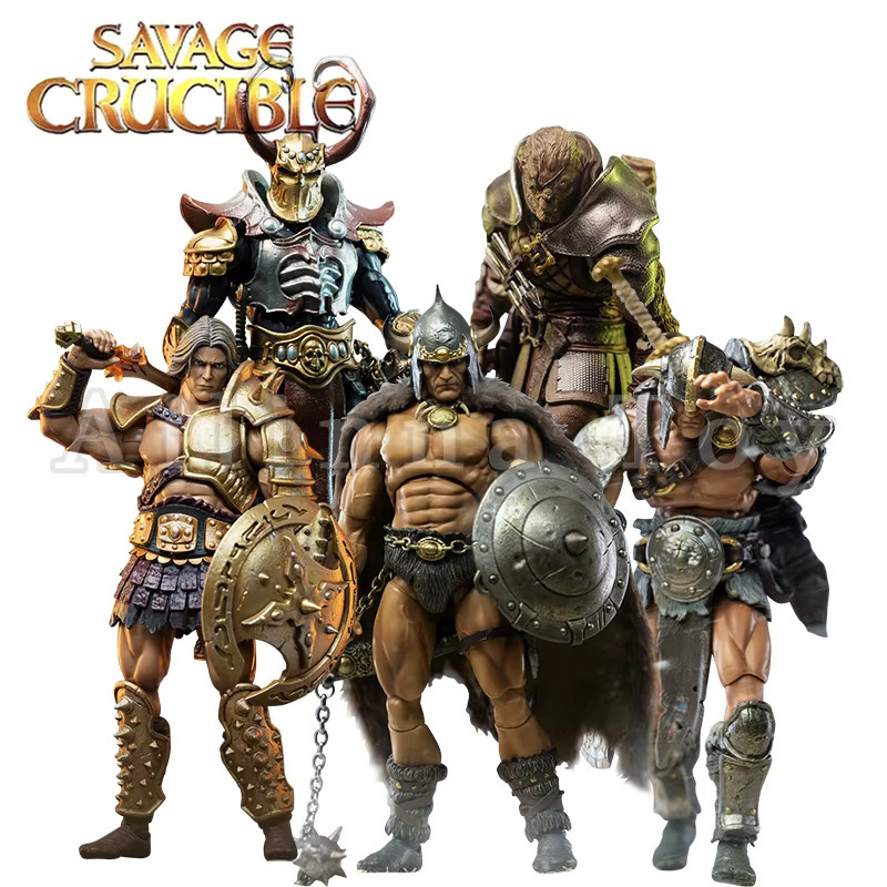 Harbinger Studios Savage Crucible Wave 2 Jaeger Nashom Krieger Actionfigur, 1/12, 7 Zoll - Bild 2