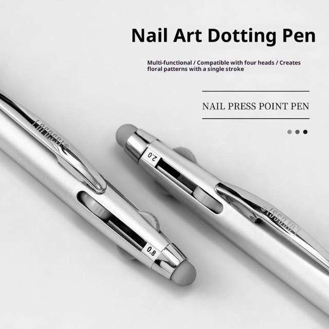 KuZHEN Nagelpunktierstift-Werkzeug, 4-in-1, Unisex - Bild 1