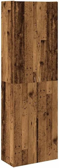 vidaXL Highboard in Altholz-Optik braun aus Holzwerkstoff B/T/H: 60 x 32 x 190 cm - Bild 1
