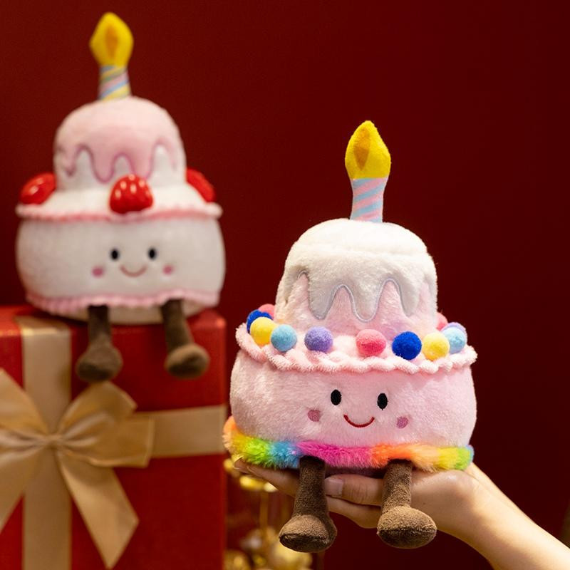 Süßer Mu Cheng Erdbeerkuchen Plüschtier Stofftier aus Baumwolle - Bild 2