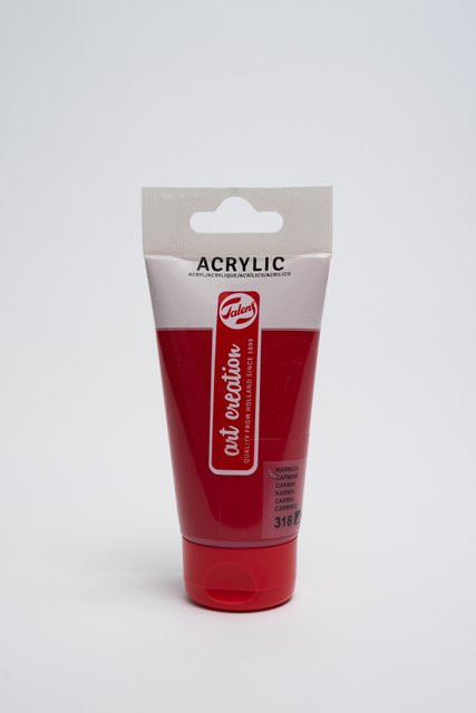 Talens Art Creation Acrylfarbe Karmin 318 in der Tube, 75 ml - Bild 1