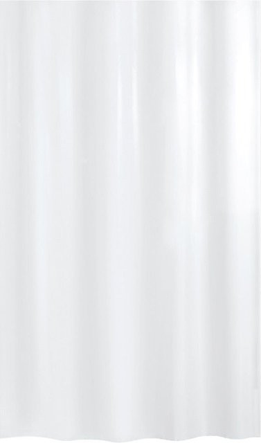 Kleine Wolke Duschvorhang Kito, Schneeweiss, B: 240 cm, H: 180 cm - Bild 1