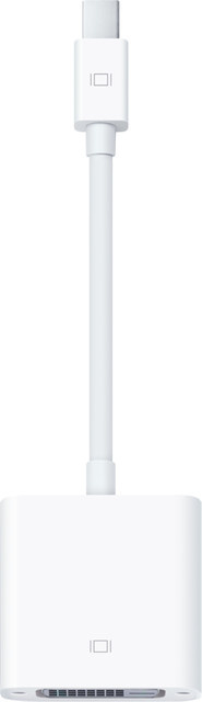 Apple Mini DVI Adapter auf HDMI und DisplayPort in Weiß - Bild 1