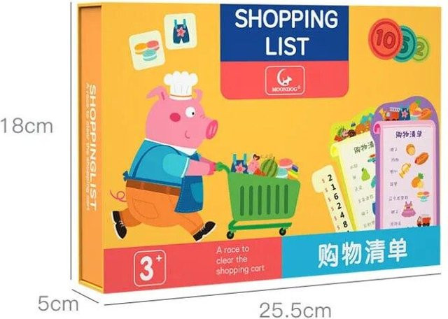 Cool Studio Einkaufsliste Puzzlespiel Lernspielzeug ab 14 Jahren - Bild 1