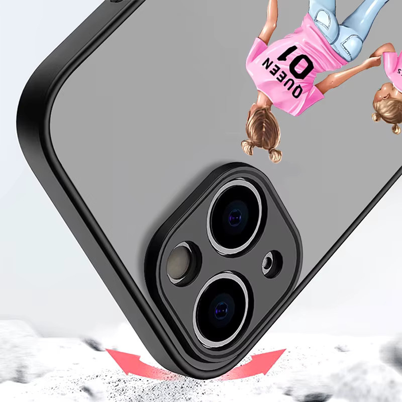 Stoßfeste Handyhülle Super Mama für Apple iPhone Modelle in matter Optik - Bild 3