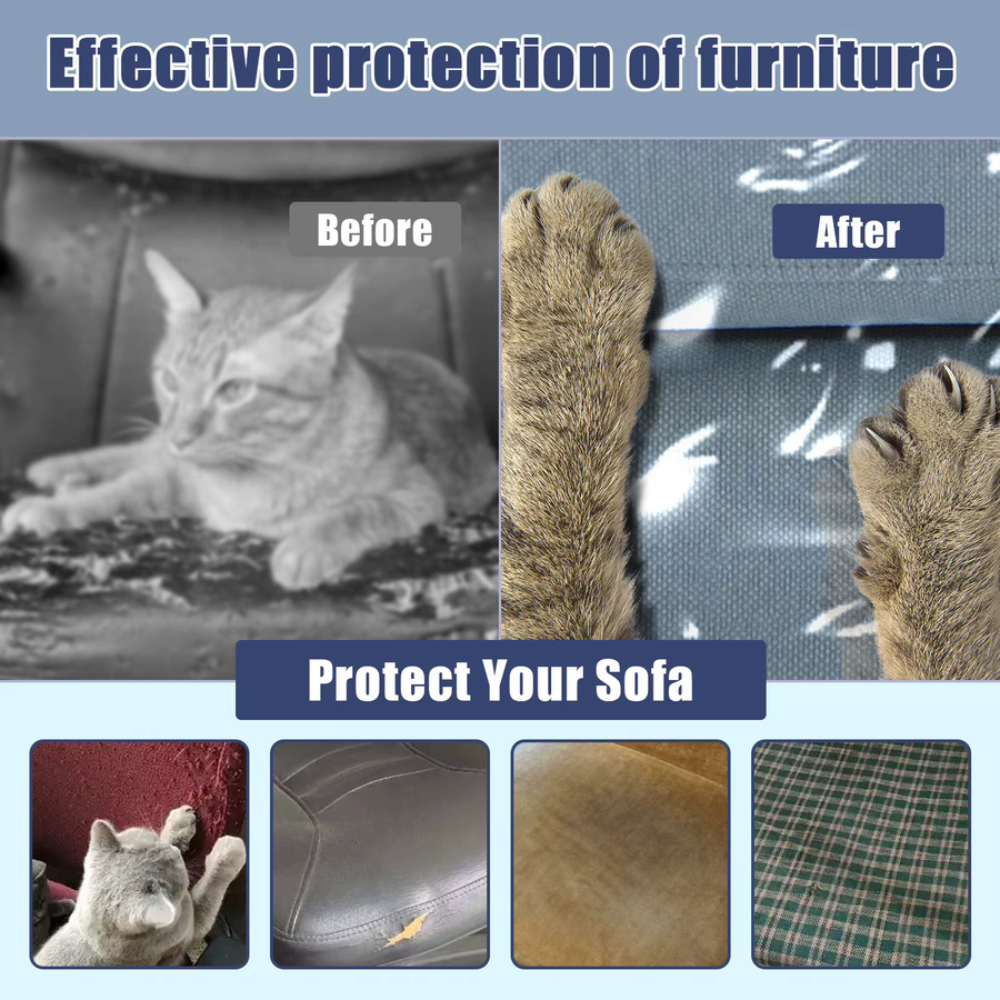 Willstar Wasserabweisender Couchbezug Transparent als Kratzschutz für Sofas gegen Katzen und Hunde - Bild 5