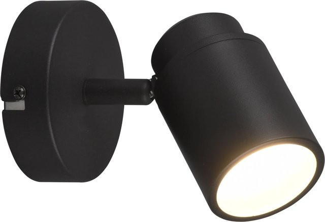 Trio Strahler Angelo LED Wandstrahler Schwarz Matt B/T/H: 15,5 x 10,5 x 9,0 cm - Bild 1