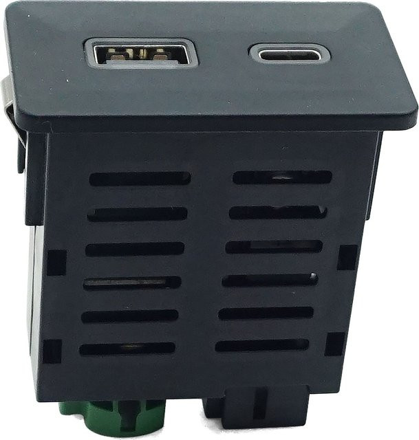 CarPlay USB-C Schalteradapter für Golf 7 MK7 und Passat B8, Kompatible Mediensteuerung 5G0035222E, Schwarz - Bild 1