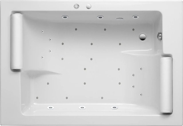 Whirlpool Ottofond Maharaja Premium in Weiß B: 195 cm, T: 135 cm - Bild 1