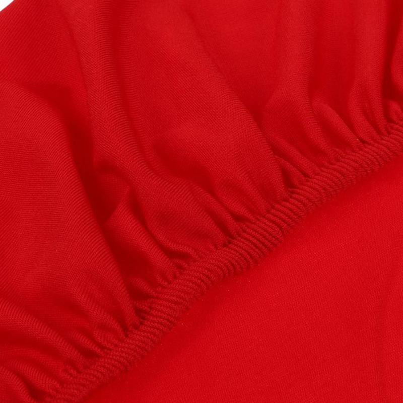 Runder Stuhlbezug aus Polarfleece von Supermarket GO, elastischer Stretch-Sitzbezug für Barhocker und Esszimmer, waschbar - Bild 2