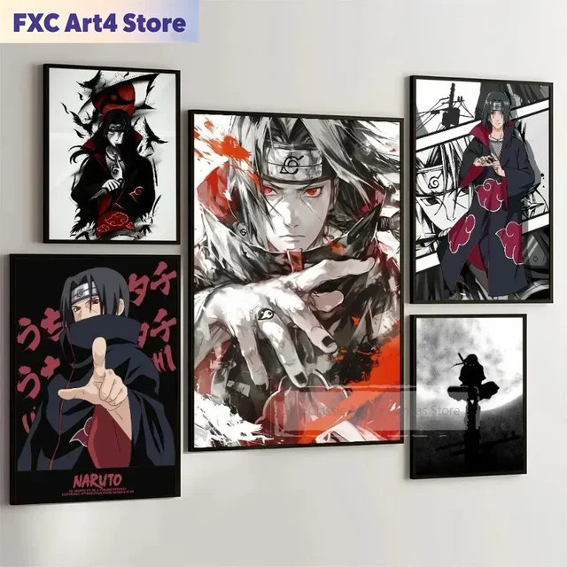 Kayou Naruto Anime Poster als mehrfarbiger Leinwanddruck für deine Wanddekoration - Bild 1