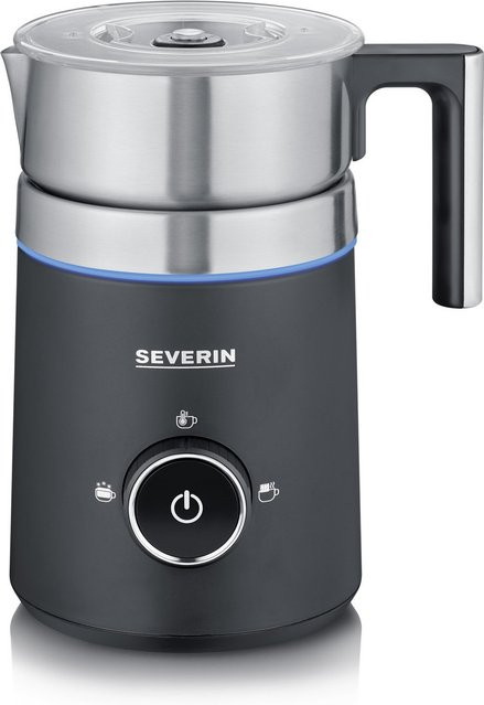 Severin Milchaufschäumer Spuma 500 in Schwarz und Edelstahl - Bild 1