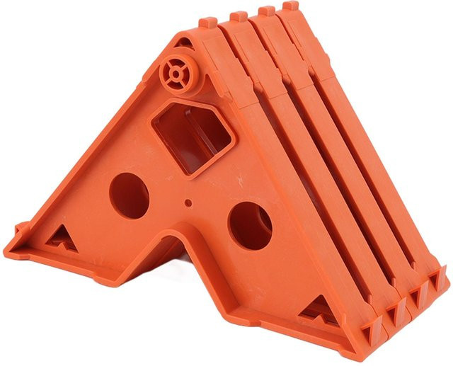 OutsideWorld Sprühlackständer Set aus 4 Stück in Orange für Küchenschranktüren und Türrahmenleisten - Bild 1