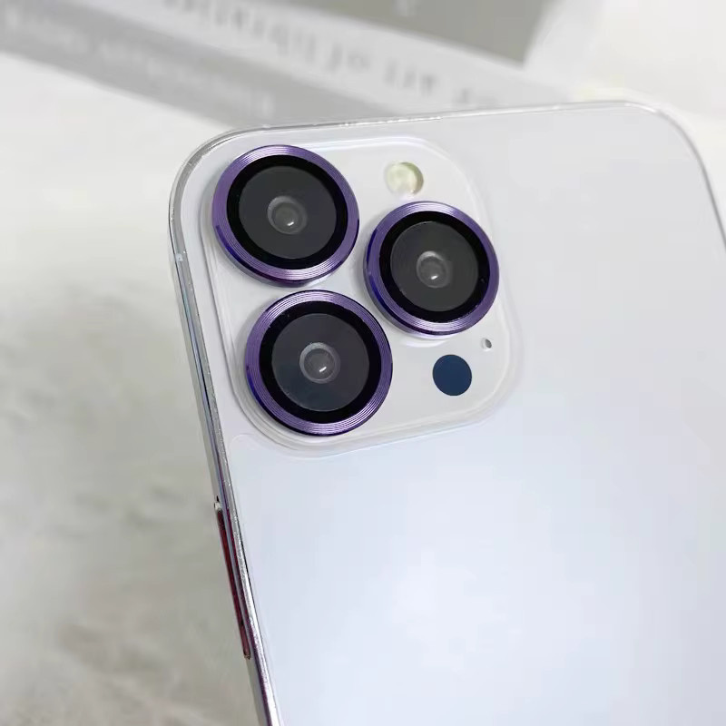 Displayschutzfolie mit Kameraabdeckung aus gehärtetem Glas für iPhone 15 Pro Max, 14 Plus, 13 Mini und 12, transparent - Bild 4