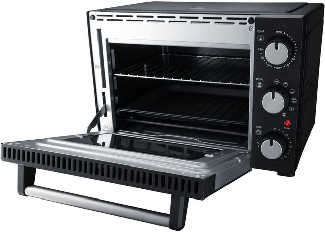 Steba Mini-Backofen KB M19 in Schwarz mit Heißluft, Ober-/Unterhitze und Timer - Bild 2