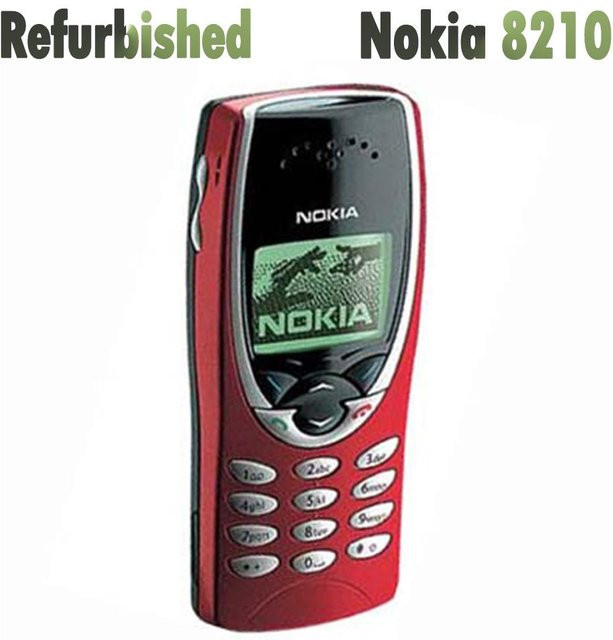 Nokia 8210 GSM 2G Mobiltelefon Refurbished in Blau mit Bluetooth - Bild 1