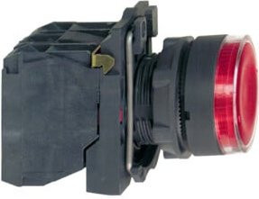 Schneider Electric Leuchtdrucktaster XB5AW34M5, rot, IP66, B: 3,0 cm, T: 5,7 cm, H: 4,2 cm - Bild 1