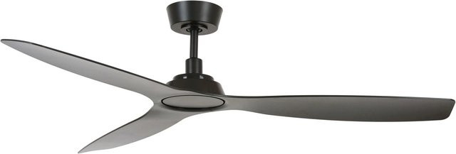 Lucci Air Moto Energiespar Deckenventilator mit Fernbedienung Schwarz, Durchmesser: 132 cm - Bild 1