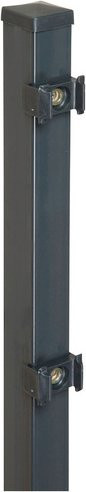 FLORAWORLD Zaunpfosten Classic aus Stahl in Anthrazit, B/T/H: 4 x 4 x 170 cm - Bild 1