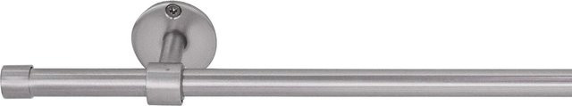 ONDECO Teleskopgarnitur 2in1 Cap in Edelstahl-Optik, Farbe: Silber, Breite: 160-280 cm - Bild 1